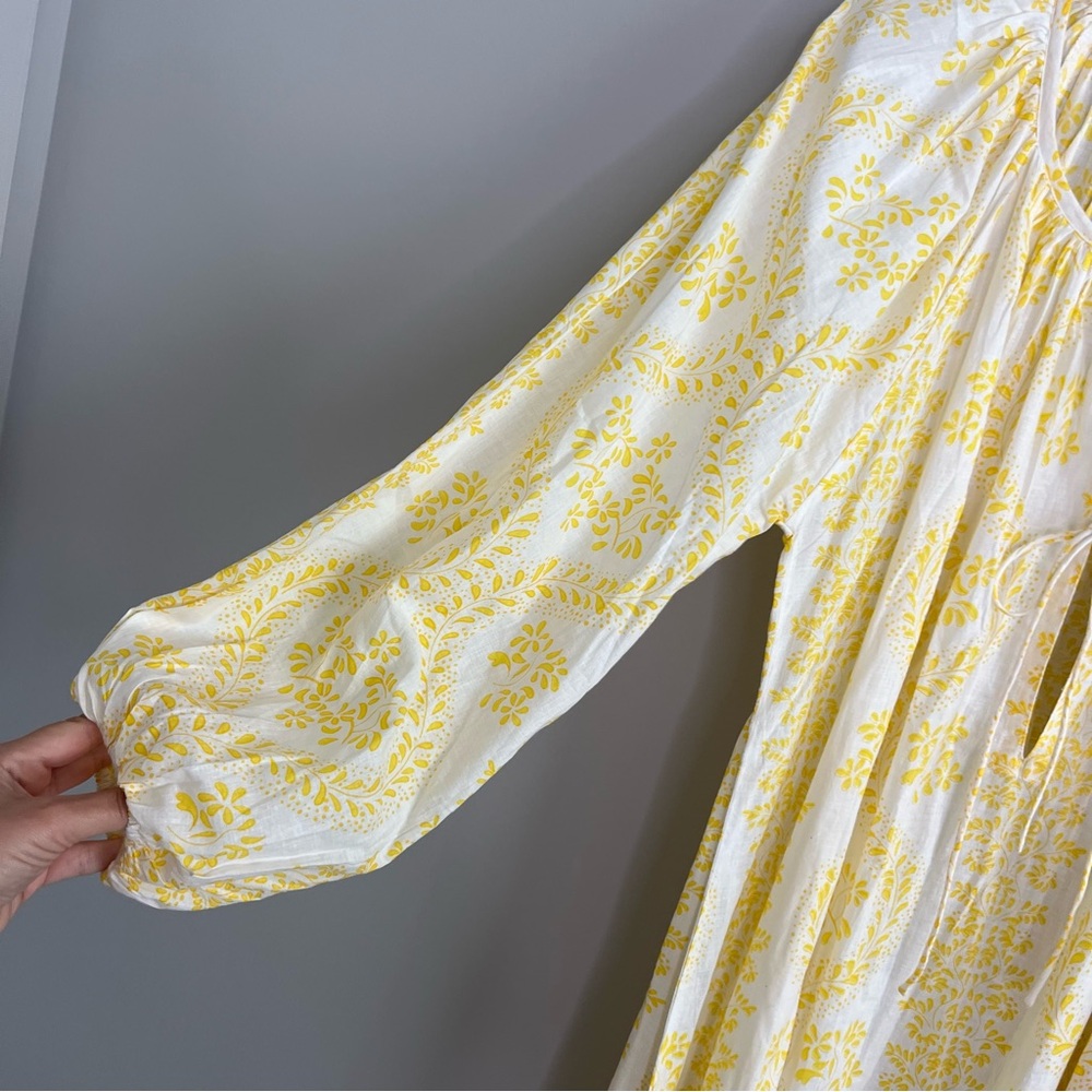 Monsoon and Beyond Handmade Gabriella Goan Summer Maxi Dress Women's Small - Picture 9 of 9
